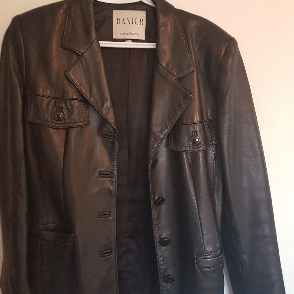 Leather jacket